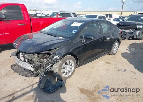 2022 Toyota Corolla Le z USA, uszkodzony, nr VIN 5YFEPMAE3NP383898